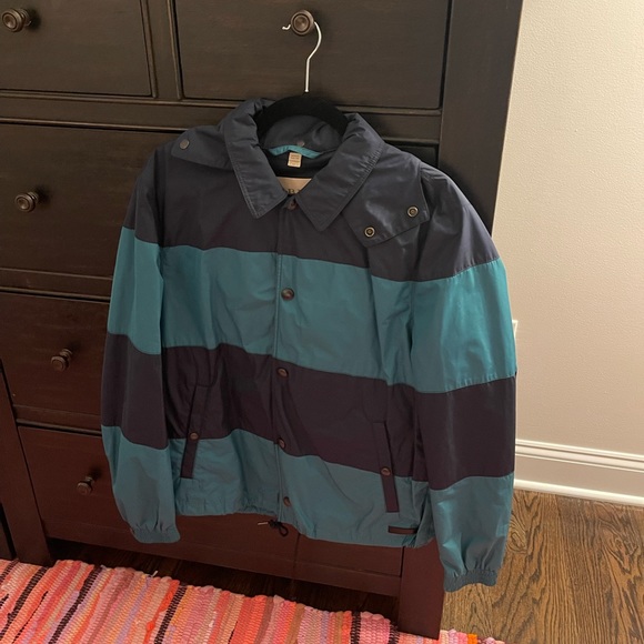 Burberry Other - Burberry Brit Striped Rain Coat